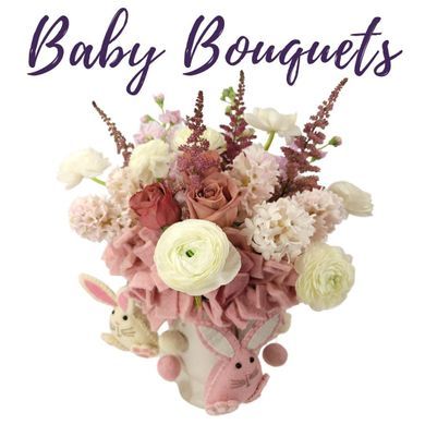 Baby Bouquets in Delafield Wisconsin, Flora Elements