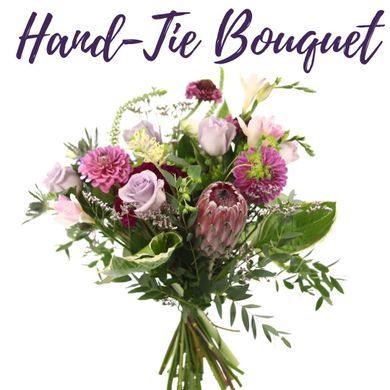 Designers Choice Hand Tie in Delafield Wisconsin, Flora Elements